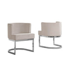 Best Quality Furniture Leisure Chair with Chrome Base (Single)