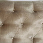 Vynn Transitional Solid Wood Padded Loveseat by Furniture of America