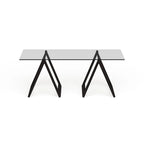 Modara Sawhorse Leg Coffee Table (Optional Finishes)