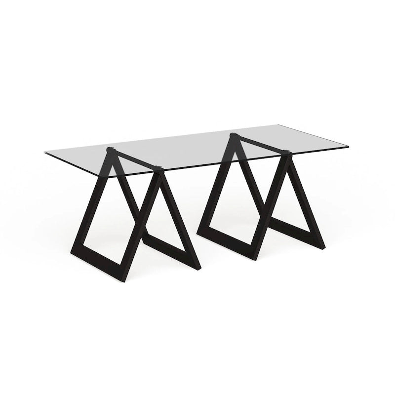 Modara Sawhorse Leg Coffee Table (Optional Finishes)
