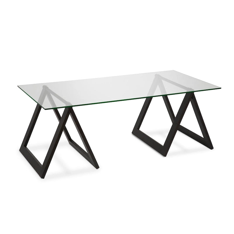 Modara Sawhorse Leg Coffee Table (Optional Finishes)
