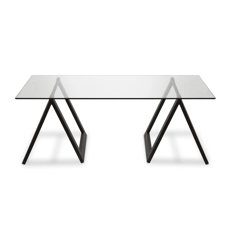 Modara Sawhorse Leg Coffee Table (Optional Finishes)