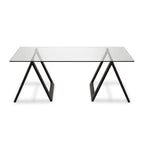 Modara Sawhorse Leg Coffee Table (Optional Finishes)