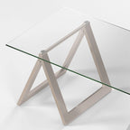 Modara Sawhorse Leg Coffee Table (Optional Finishes)