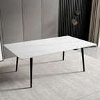 70.8  Rectangle Dining Table with Stone Top