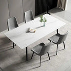 70.8  Rectangle Dining Table with Stone Top