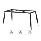 70.8  Rectangle Dining Table with Stone Top