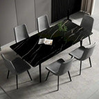 70.8  Rectangle Dining Table with Stone Top