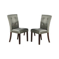 Leather Upholstered Dining Chair,Set of 2