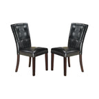 Leather Upholstered Dining Chair,Set of 2