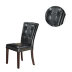 Leather Upholstered Dining Chair,Set of 2