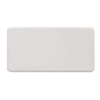 Summer House Oyster White Rectangular Leg Table