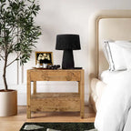 Brandyss Wooden 2 Drawer Nightstand