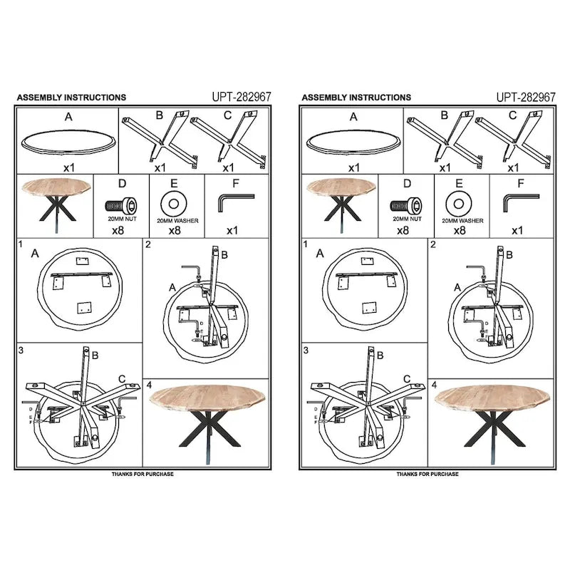 Kuri 41 Inch Handcrafted Live Edge Round Dining Table with a Natural Brown Acacia Wood Top and Black Iron Legs