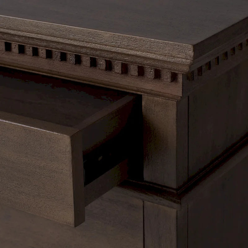 SAFAVIEH Couture Farzaneh 3-Drawer Wood Nightstand