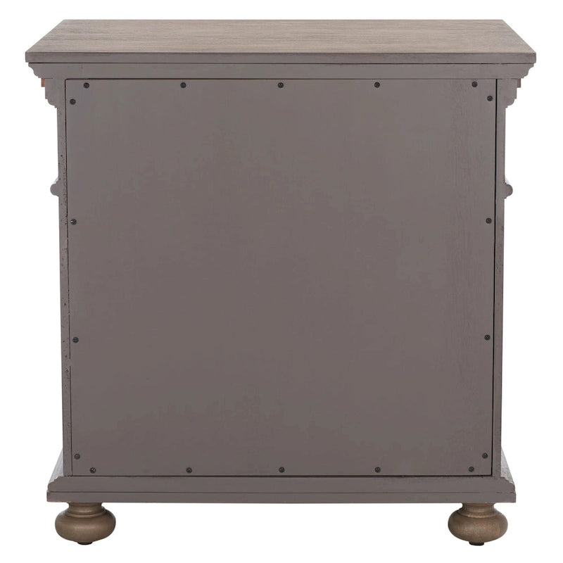 SAFAVIEH Couture Farzaneh 3-Drawer Wood Nightstand