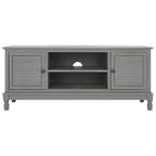 SAFAVIEH Caitlyn 2 Door 1 Shelf Media Stand - 47  W x 16  D x 20  H - 47Wx16Dx20H