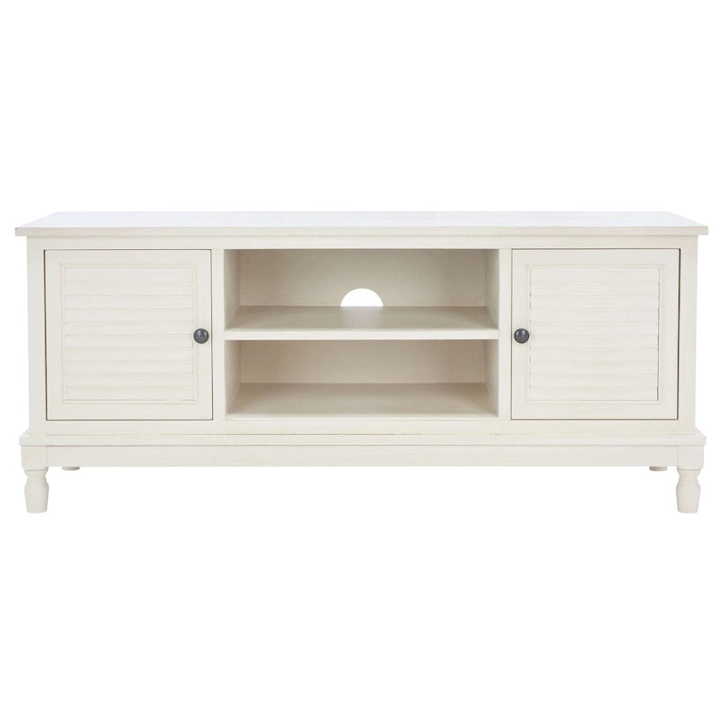 SAFAVIEH Caitlyn 2 Door 1 Shelf Media Stand - 47  W x 16  D x 20  H - 47Wx16Dx20H