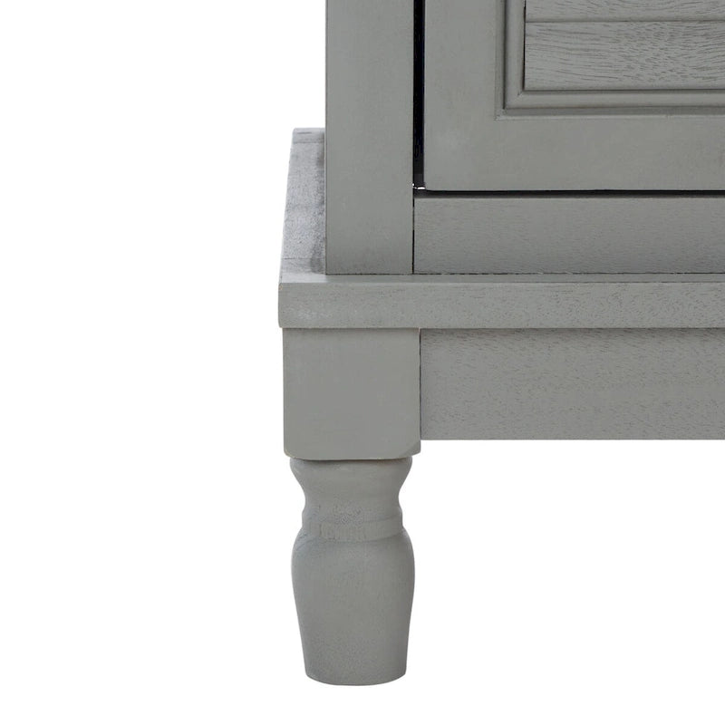 SAFAVIEH Caitlyn 2 Door 1 Shelf Media Stand - 47  W x 16  D x 20  H - 47Wx16Dx20H