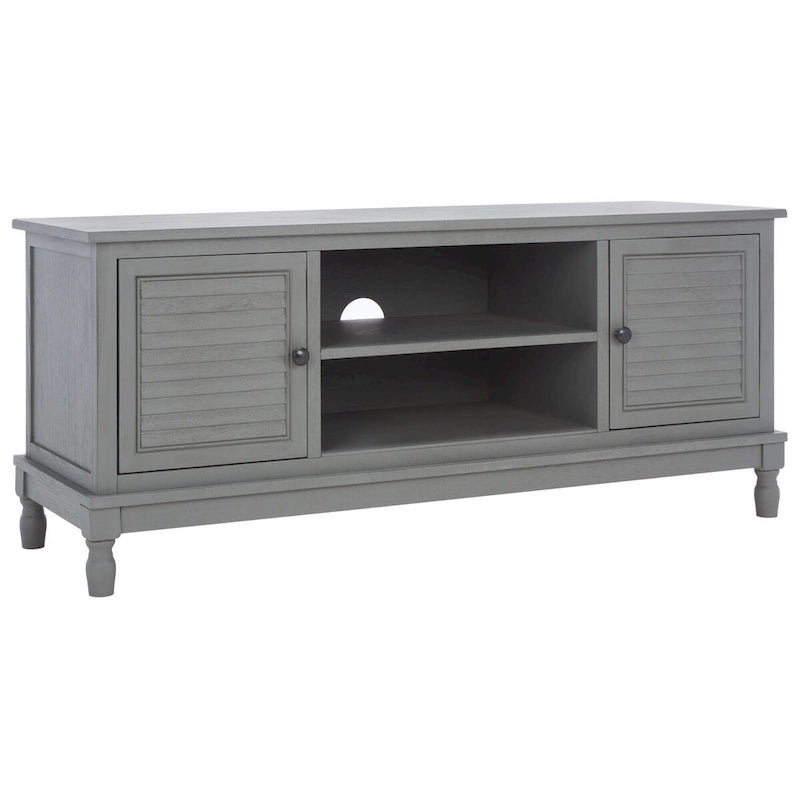 SAFAVIEH Caitlyn 2 Door 1 Shelf Media Stand - 47  W x 16  D x 20  H - 47Wx16Dx20H