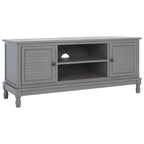 SAFAVIEH Caitlyn 2 Door 1 Shelf Media Stand - 47  W x 16  D x 20  H - 47Wx16Dx20H