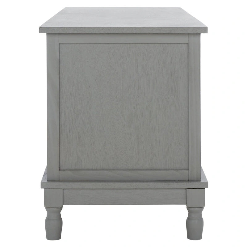 SAFAVIEH Caitlyn 2 Door 1 Shelf Media Stand - 47  W x 16  D x 20  H - 47Wx16Dx20H