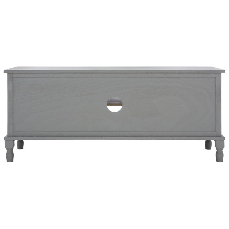 SAFAVIEH Caitlyn 2 Door 1 Shelf Media Stand - 47  W x 16  D x 20  H - 47Wx16Dx20H