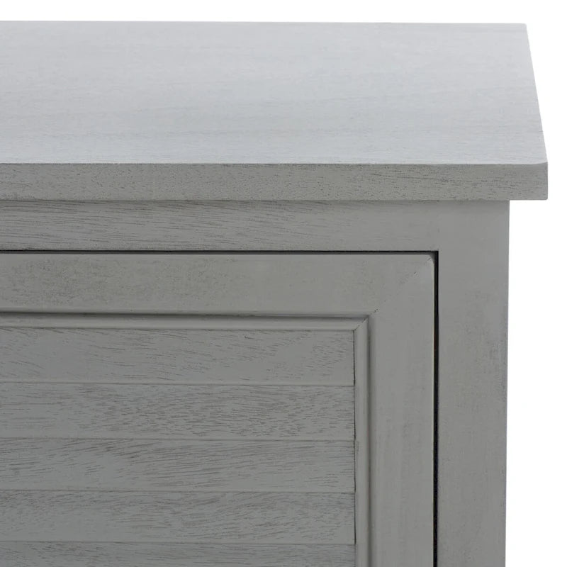 SAFAVIEH Caitlyn 2 Door 1 Shelf Media Stand - 47  W x 16  D x 20  H - 47Wx16Dx20H