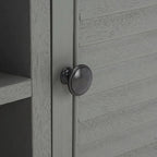 SAFAVIEH Caitlyn 2 Door 1 Shelf Media Stand - 47  W x 16  D x 20  H - 47Wx16Dx20H