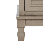 SAFAVIEH Caitlyn 2 Door 1 Shelf Media Stand - 47  W x 16  D x 20  H - 47Wx16Dx20H