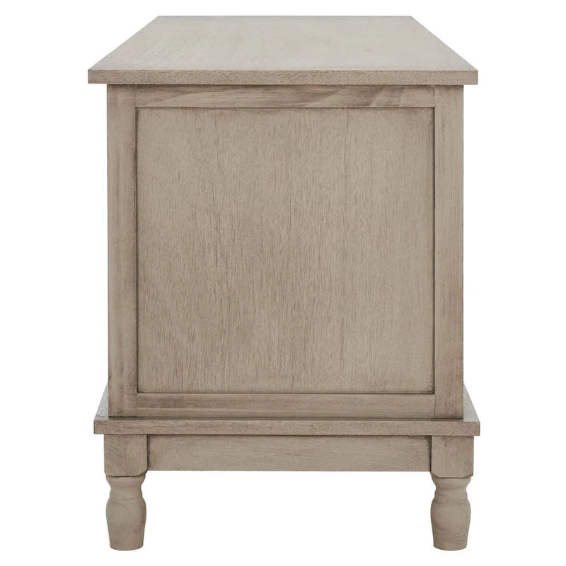 SAFAVIEH Caitlyn 2 Door 1 Shelf Media Stand - 47  W x 16  D x 20  H - 47Wx16Dx20H