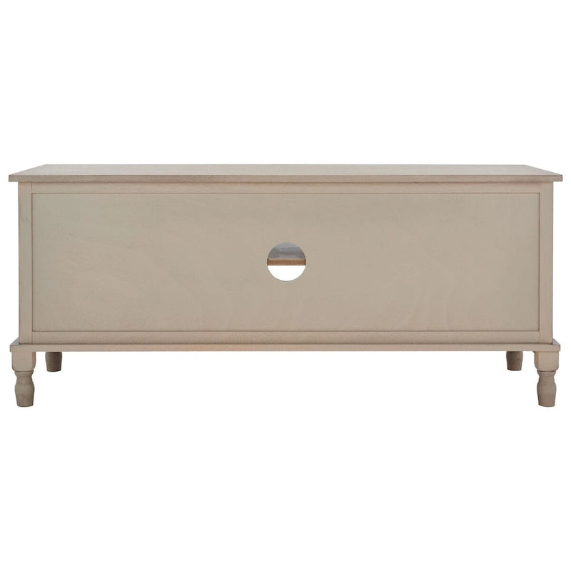 SAFAVIEH Caitlyn 2 Door 1 Shelf Media Stand - 47  W x 16  D x 20  H - 47Wx16Dx20H