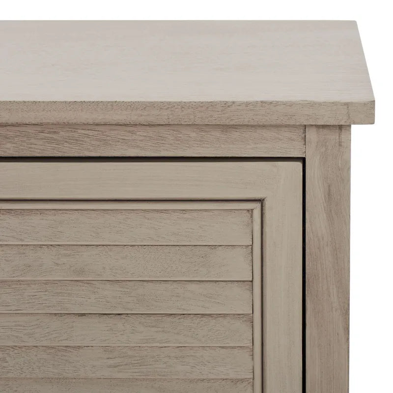 SAFAVIEH Caitlyn 2 Door 1 Shelf Media Stand - 47  W x 16  D x 20  H - 47Wx16Dx20H