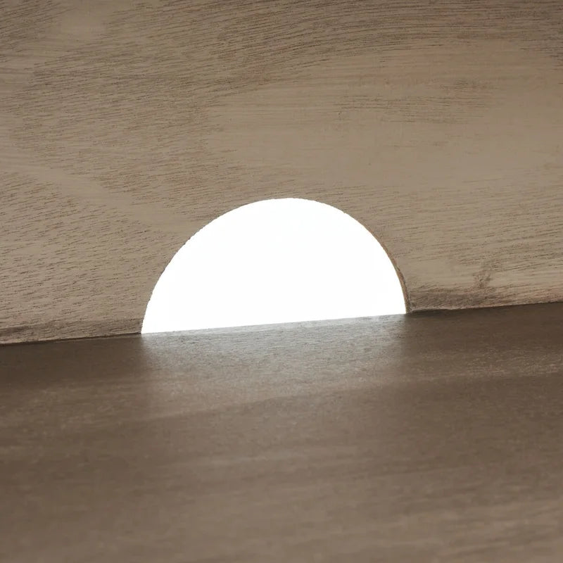 SAFAVIEH Caitlyn 2 Door 1 Shelf Media Stand - 47  W x 16  D x 20  H - 47Wx16Dx20H