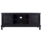 SAFAVIEH Caitlyn 2 Door 1 Shelf Media Stand - 47  W x 16  D x 20  H - 47Wx16Dx20H