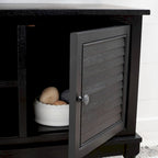 SAFAVIEH Caitlyn 2 Door 1 Shelf Media Stand - 47  W x 16  D x 20  H - 47Wx16Dx20H