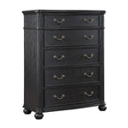 Taylor Black 5-piece Tufted Upholstered Bedroom Set