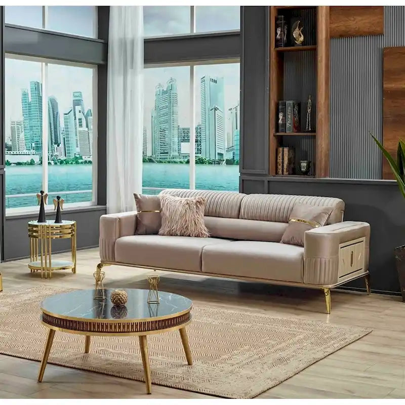 Armony 2-Pieces One Sofa One Loveseat Living Room Set