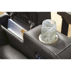 Signature Design by Ashley Fyne-Dyme Power Reclining Sofa - 85  W x 43  D x 43  H