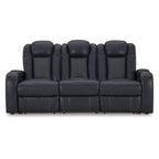 Signature Design by Ashley Fyne-Dyme Power Reclining Sofa - 85  W x 43  D x 43  H