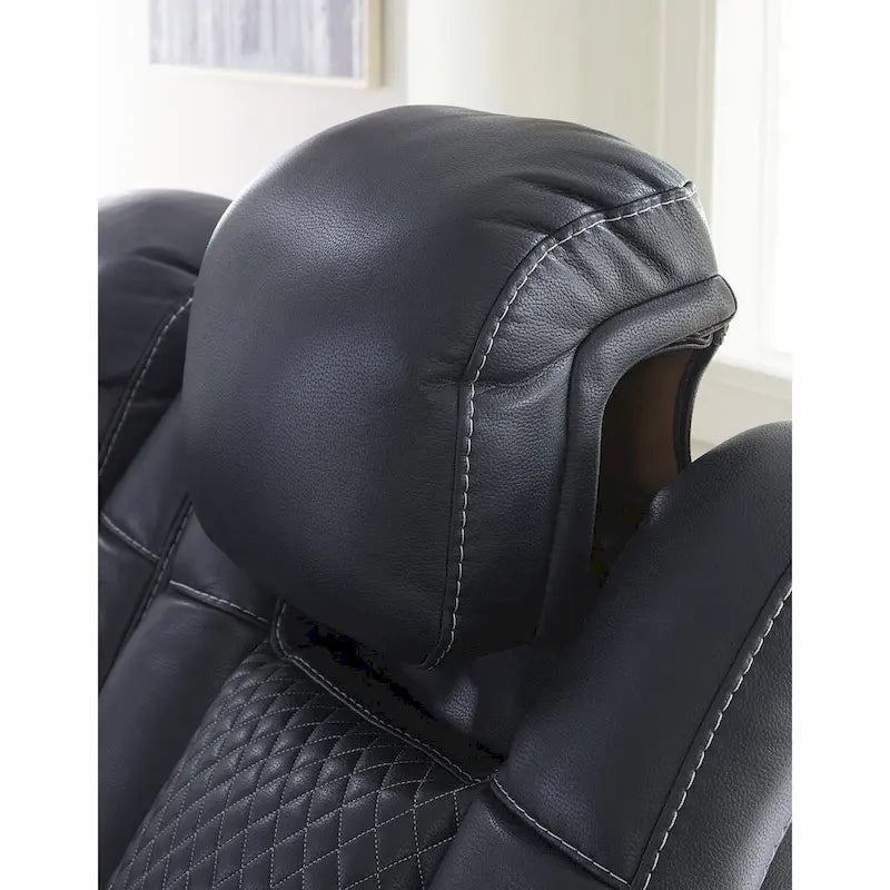Signature Design by Ashley Fyne-Dyme Power Reclining Sofa - 85  W x 43  D x 43  H