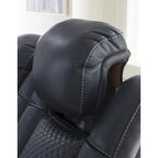 Signature Design by Ashley Fyne-Dyme Power Reclining Sofa - 85  W x 43  D x 43  H
