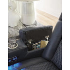 Signature Design by Ashley Fyne-Dyme Power Reclining Sofa - 85  W x 43  D x 43  H