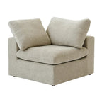 V Shape Cloud Couches for Living Room, Modular Convertible Sectional Sofa Couch, Couch Cushion Covers Removable