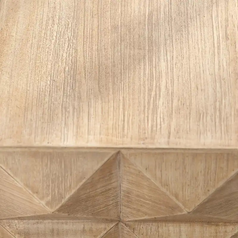 23.62 Height Three-dimensional Embossed Pattern Design Retro Coffee Table Retro Furniture