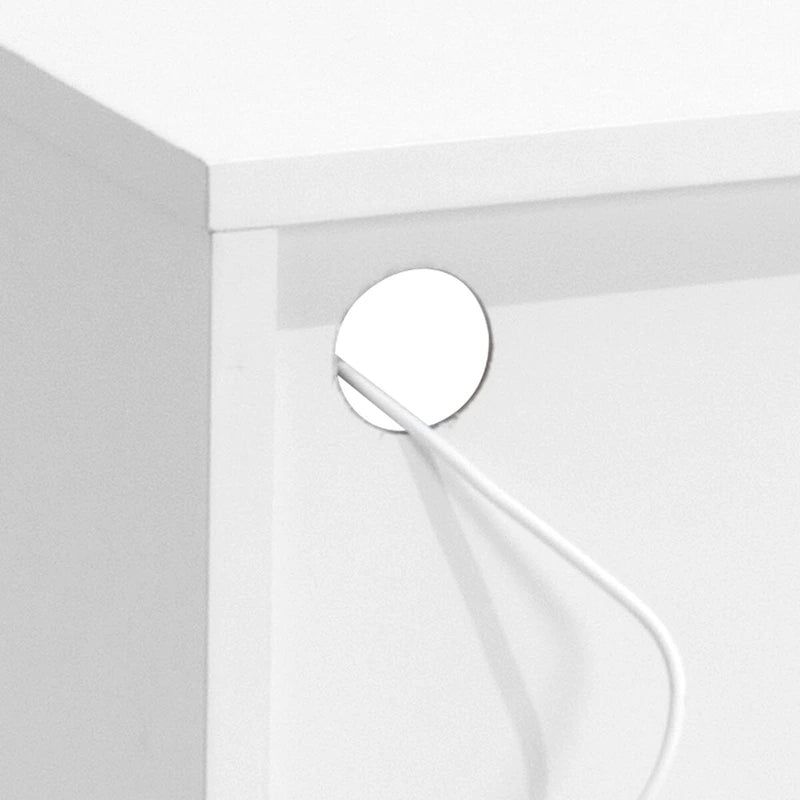 TV Stand Enterteinment Center Console with LED Lights - 59.7 in W * 22.6 in H * 16.1 in D