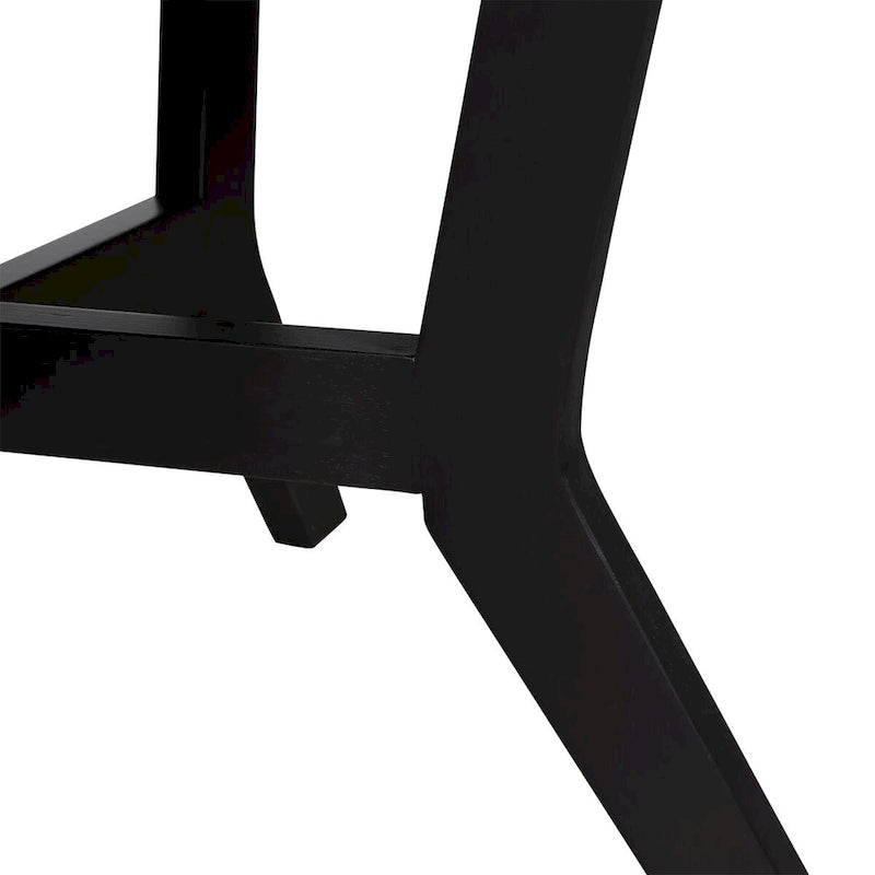 Mid Century Farmhouse Circle Wooden Coffee Tables