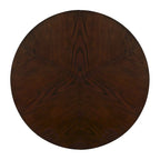 Mid Century Farmhouse Circle Wooden Coffee Tables