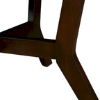 Mid Century Farmhouse Circle Wooden Coffee Tables