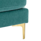 L-Shape Convertible Sectional Sofa Couch, Living Room Sectional with Movable Ottoman for Living Room, Apartment, Office